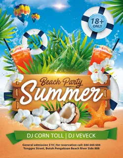 夏天大海约会海报 夏天大海约会海报