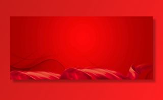 红色海报背景