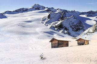 冬天自然背景风景