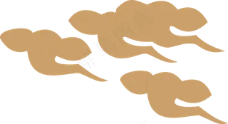 中式传统祥云中国风古典水纹吉祥图案免抠