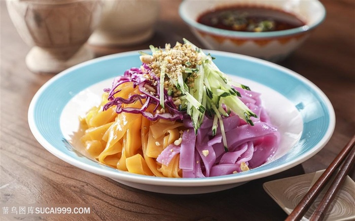 美味好吃的陕西凉皮