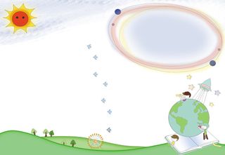 彩色中小学手抄小报草原