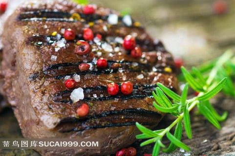 烤牛排图片素材