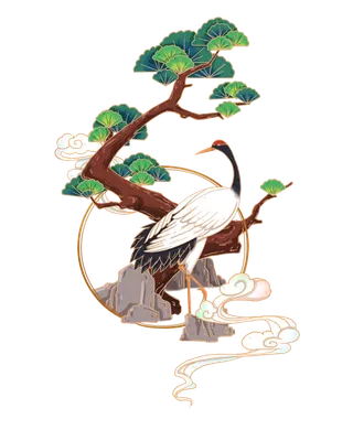 免扣元素中式古典风