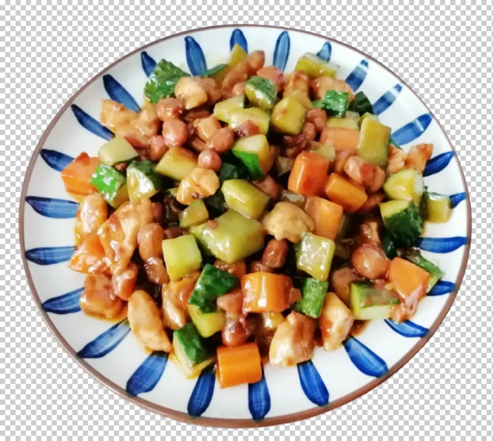 宫保鸡丁免扣素材psd模版下载