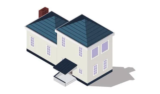 分析图素材图标集合景观建筑立面插画场景AI矢量图形设计