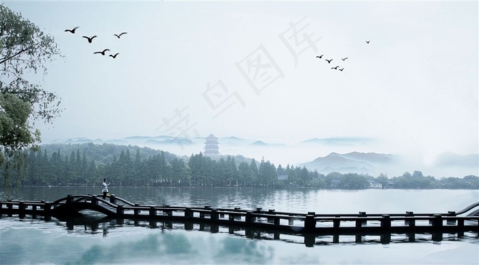 西湖美丽风光