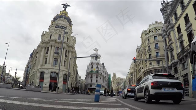 马德里, 西班牙, 城市, 结构, 首都, 城市的, 街道