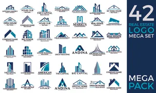 手绘Logo标志素材