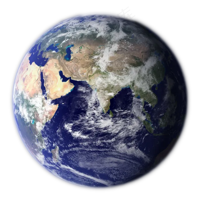 地球全景图png
