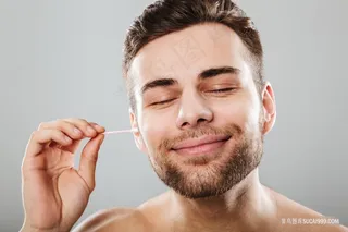 采耳人物摄影图