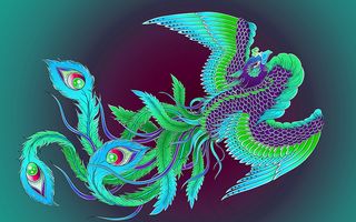 中国风古风国潮祥云旭日背景