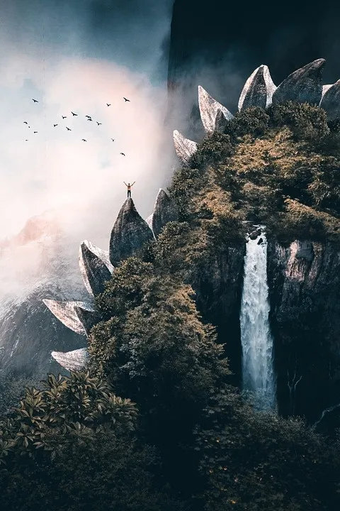 冬天自然背景风景