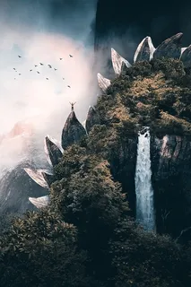 冬天自然背景风景