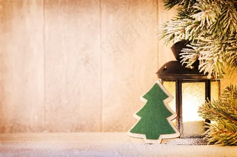 针叶玩具圣诞节创意高清图片