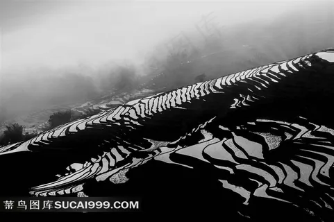 中国云南元阳梯田风景素材大图