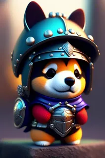 可爱小浣熊3d形象设计