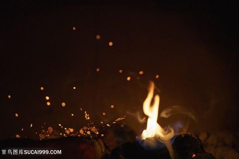 高清火焰火花图片