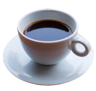 咖啡白杯子免抠图