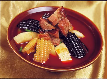 1009CS-0371镇安腊肉炖粗粮 1009CS-0371镇安腊肉炖粗粮