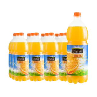 美汁源果粒橙超市商品白底图免抠实物摄影png格式图片透明底