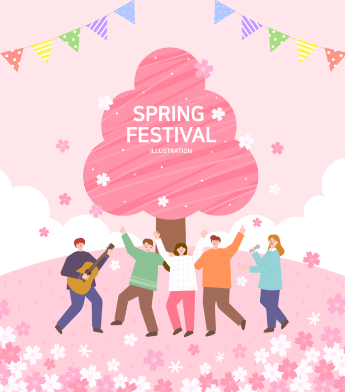 春天插画