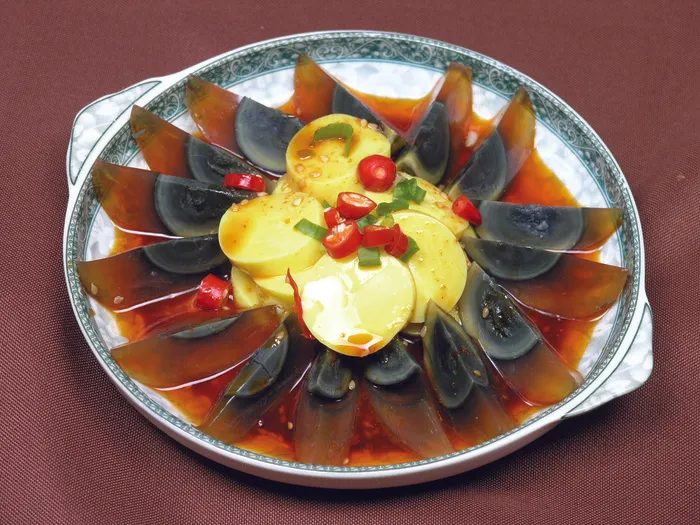 0711a-1024日本豆腐拼皮蛋
