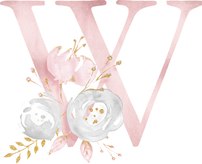 春季W字母花束谷雨