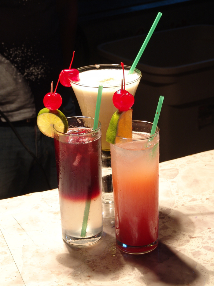 清新夏日夏季饮品摄影照片