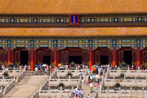 故宫太和殿北京印象jpg素材