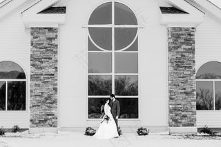 黑白婚纱照风格图片