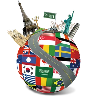 地球村素材卡通简笔少儿兴趣班