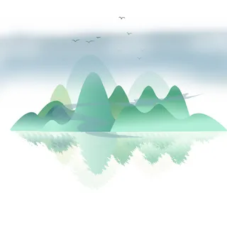 水墨画/山水/免抠/中国风/