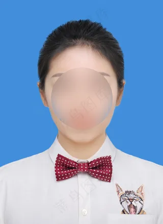 西装模板  女生西装 寸照模板 西装 证件照 西服 免抠