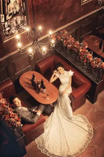 幸福婚纱摄影特写