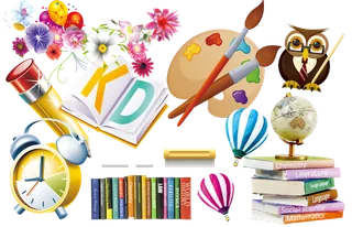 文具卡通猫头鹰少儿兴趣班