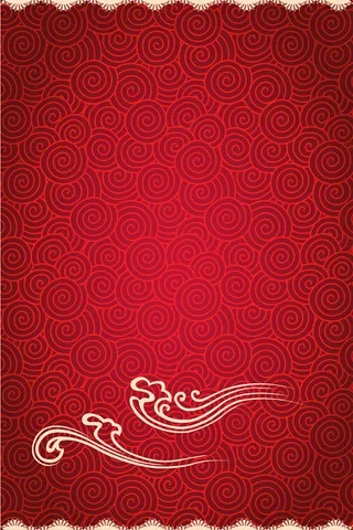 中国风传统水墨古风古典展板边框工笔画PS海报背景平面广告Ai设计素材