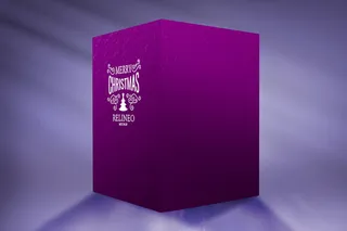 圣诞节主题紫色样机