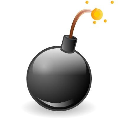 炸弹 PNG免抠(400x400)