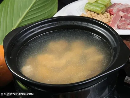 瓜黄豆炖排骨 瓜黄豆炖排骨