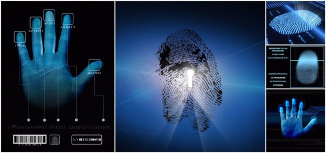 指纹扫描图片