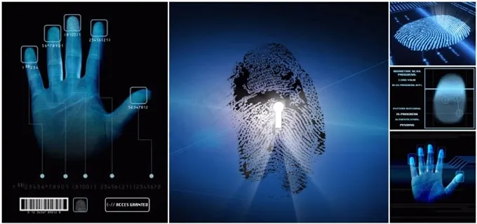 指纹扫描图片