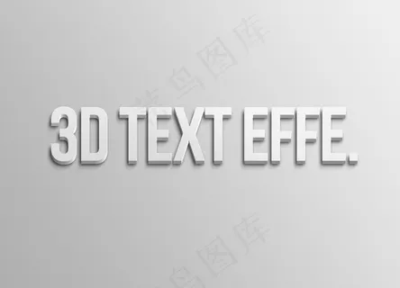 ps3D立体字效 ps3D立体字效