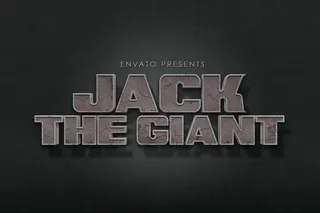 ps电影游戏文字特效（可编辑）