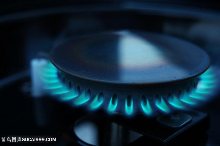 家用燃气灶火焰火苗高清图片