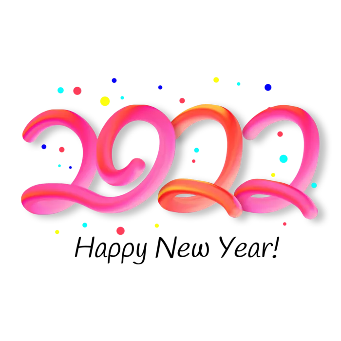 2022新年艺术创意字体虎年3D立体标题数字文字png免抠字素材