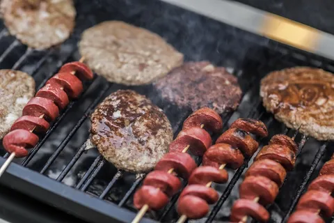 烤香肠牛肉图片 烤香肠牛肉图片