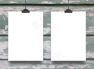 空白装饰画效果展示图