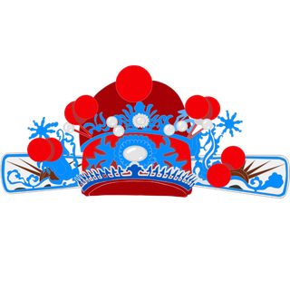 卡通京剧戏剧人物脸谱插画PNG图片 国潮中国风Q版戏剧人物PS素材