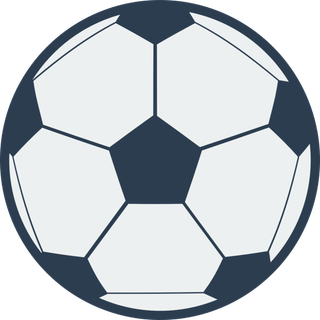 彩色简约足球元素